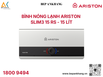 Bình nóng lạnh Ariston  SLIM3 15 RS - 15 Lít